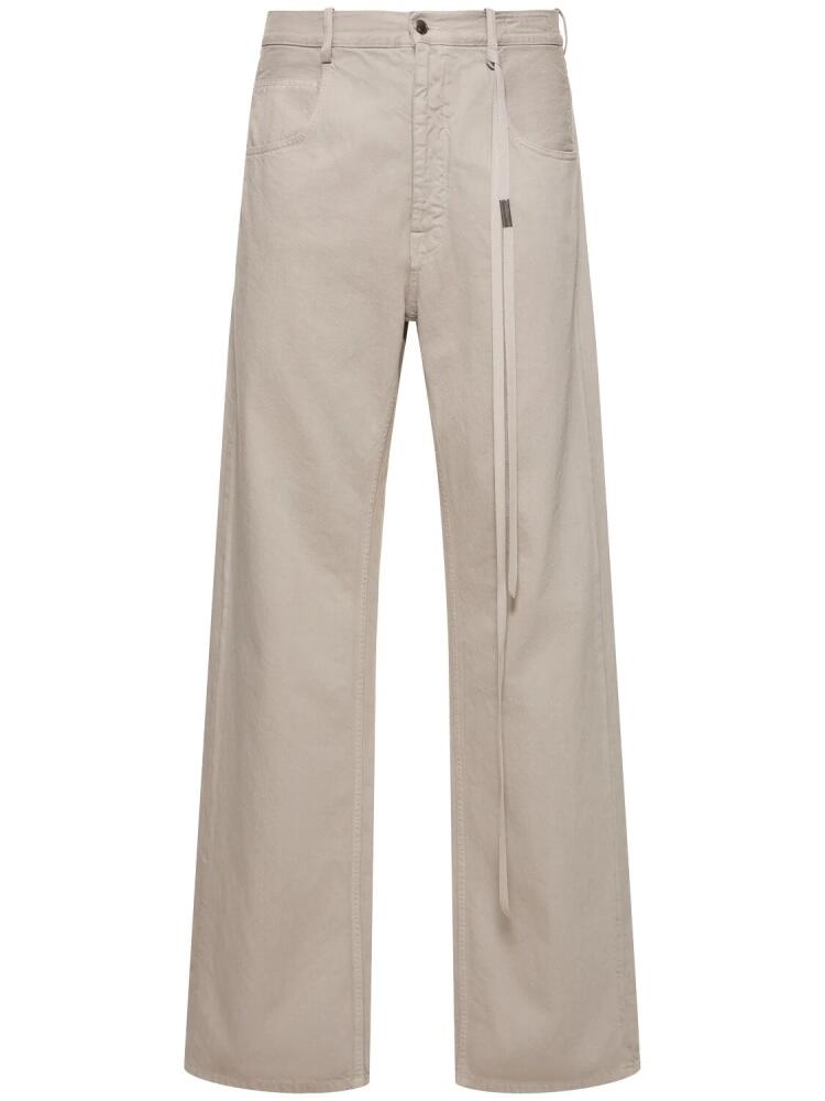 ANN DEMEULEMEESTER Ronald 5 Pocket Cotton Pants Cover