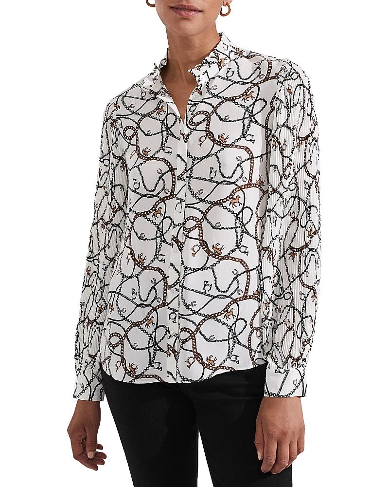 Hobbs London Cassandra Printed Blouse Cover