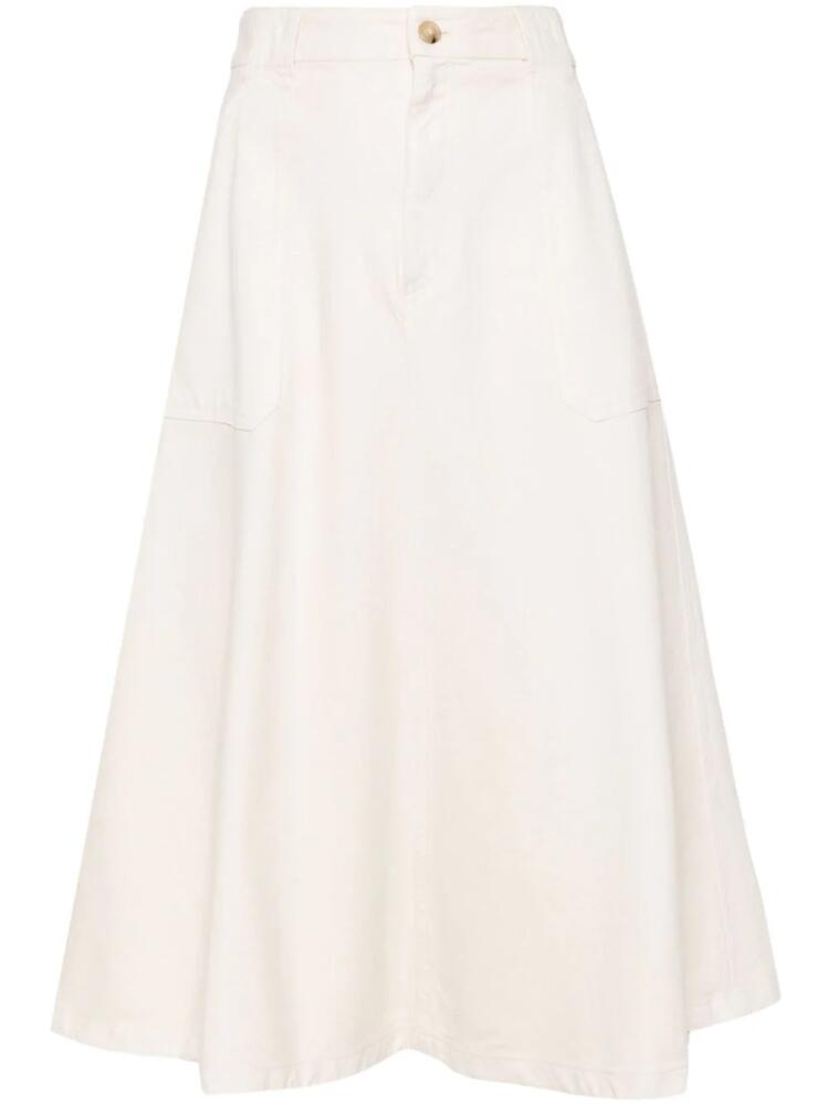 A.P.C. Laurie midi skirt - White Cover