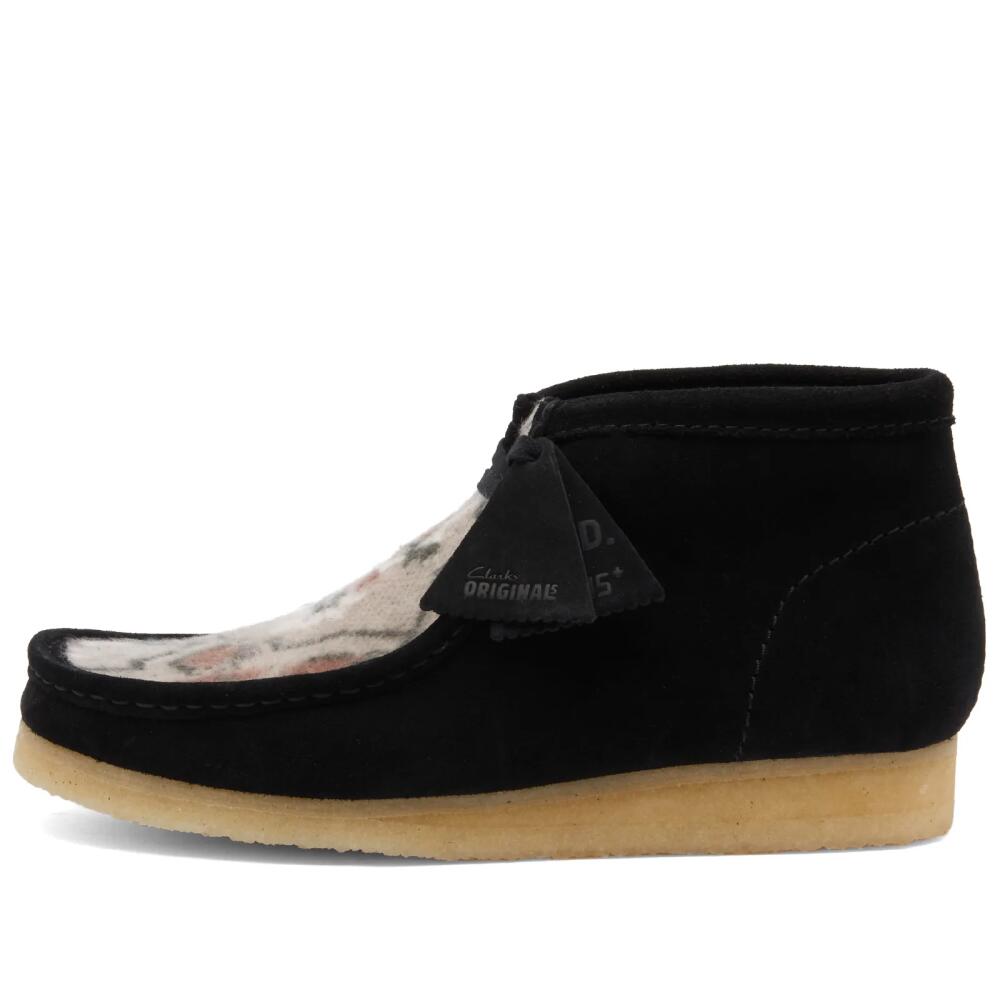 END. x Clarks Originals x Beams Plus 'Ski Club' Wallabee Boot in Black Interest Cover