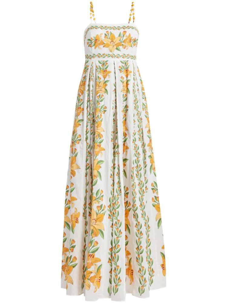 FARM Rio Tropical maxi dress - White Cover