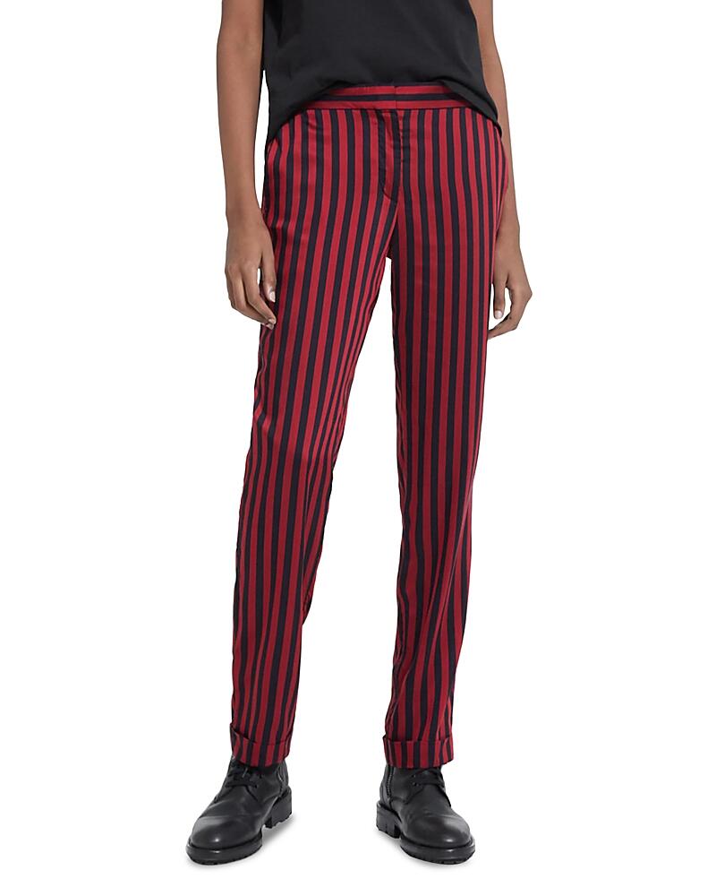 The Kooples Taiana Striped Pants Cover