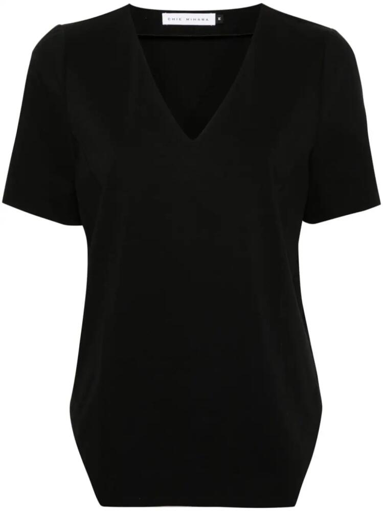 Chie Mihara Llea panelled T-shirt - Black Cover