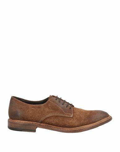 Preventi Man Lace-up shoes Brown Leather Cover