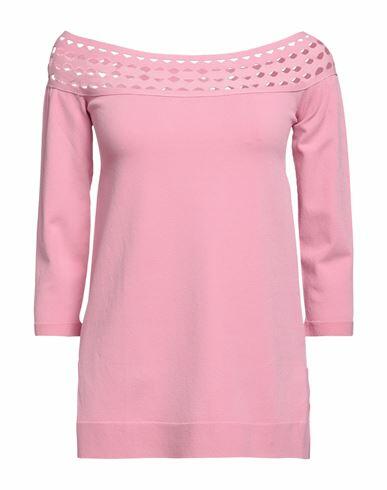 D. exterior Woman Sweater Pink Viscose, Polyester Cover