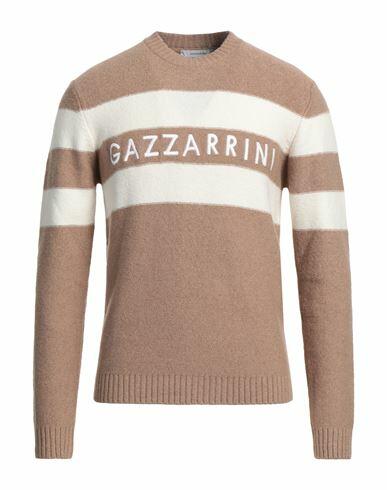 Gazzarrini Man Sweater Beige Cotton, Acrylic, Polyester, Elastane Cover