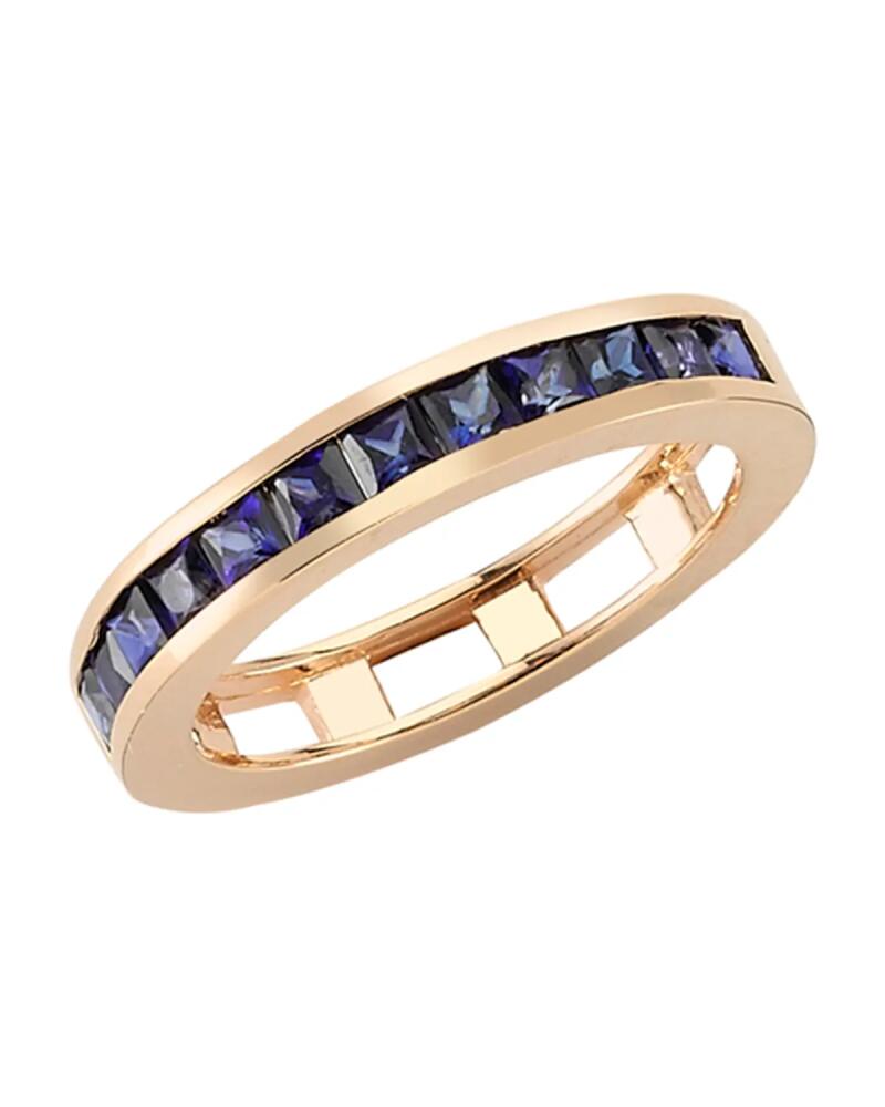 BeeGoddess Mondrian Blue Sapphire Ring, Size 7 Cover