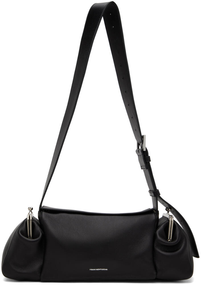 FIDAN NOVRUZOVA Black Lala Leather Bag Cover