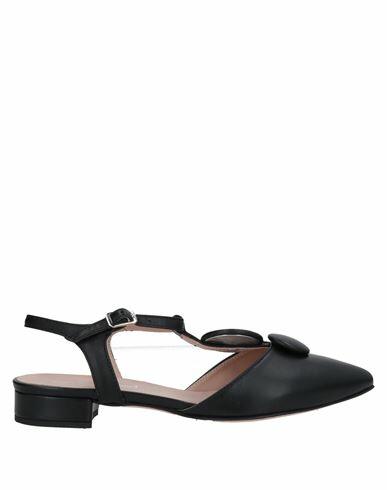 Loretta Pettinari Woman Ballet flats Black Soft Leather Cover