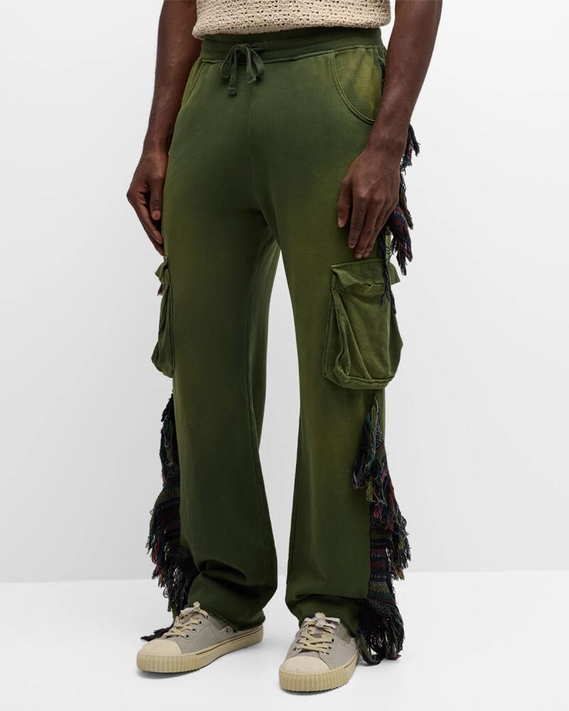 Alchemist Men's Know U Riders Fringe Jogger Pants Cover