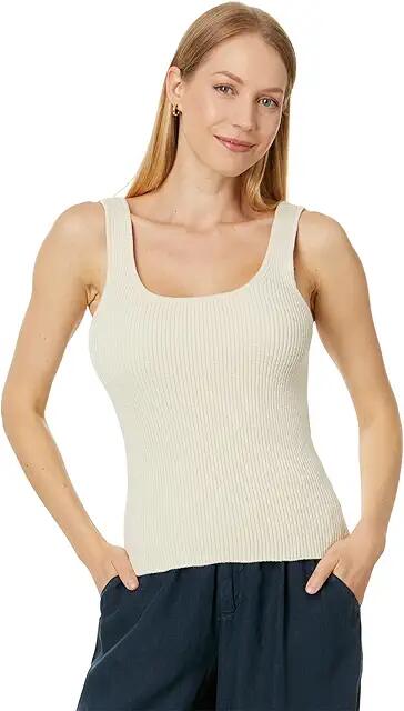 Faherty Rue Sweater Tank (Summer Sand) Women's Clothing Cover