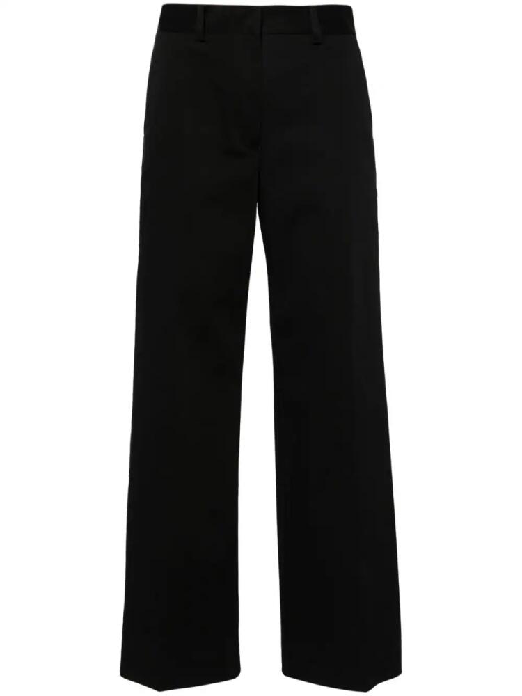 Matteau straight-leh twill tailored trousers - Black Cover