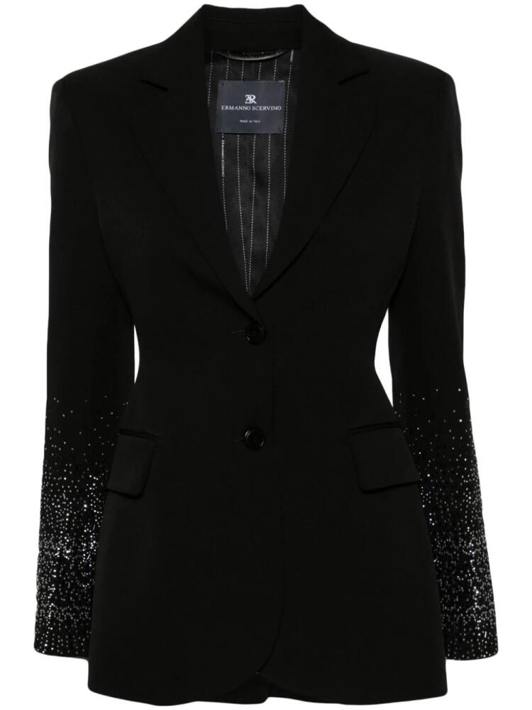 Ermanno Scervino rhinestone-embellished blazer - Black Cover