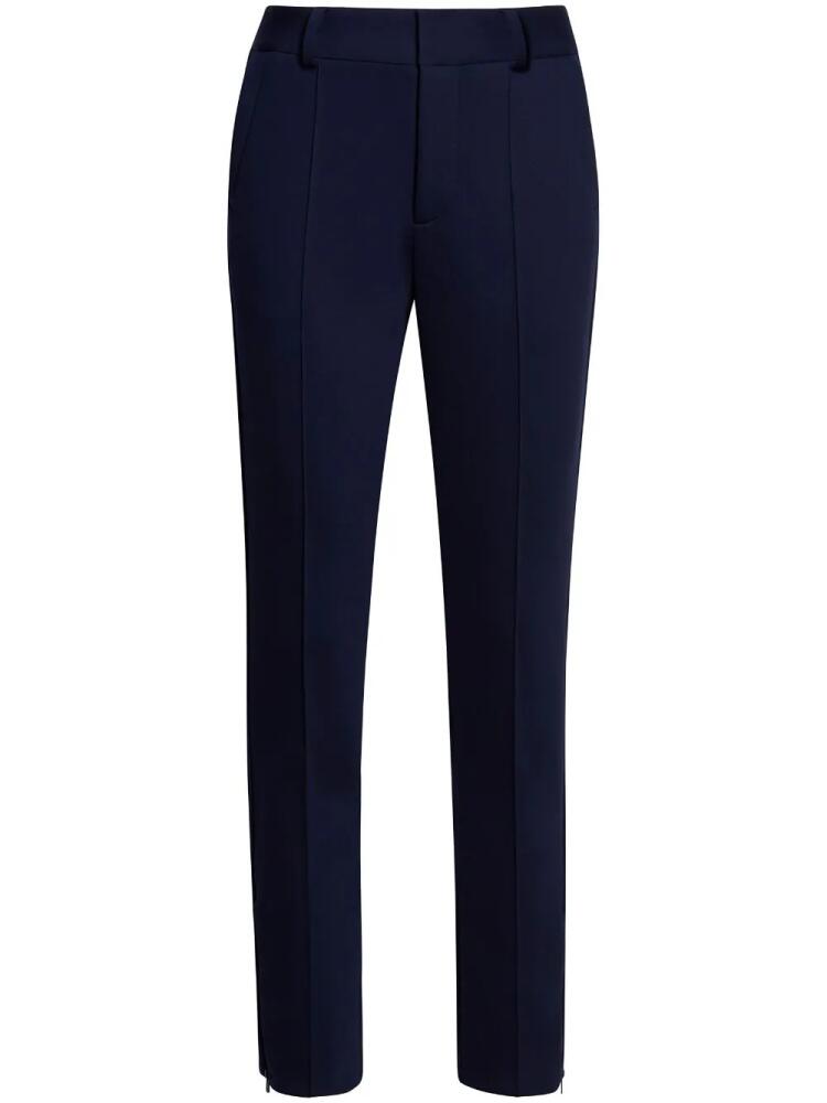 Rosie Assoulin Scuba Oboe zipped tailored trousers - Blue Cover