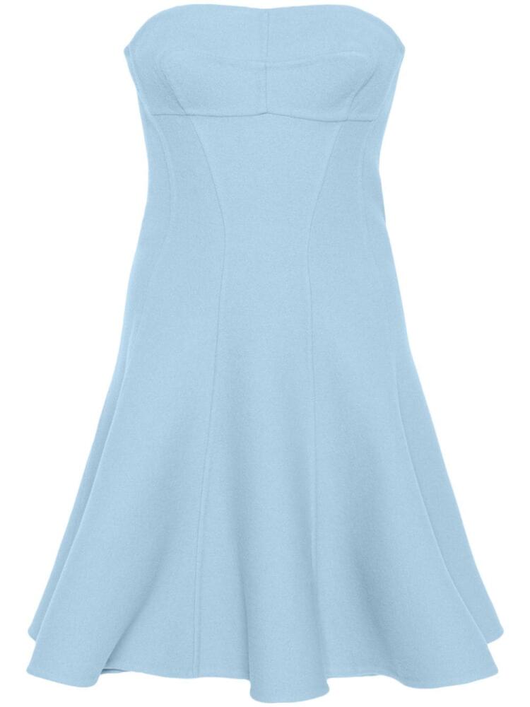 Ermanno Scervino flared mini dress - Blue Cover