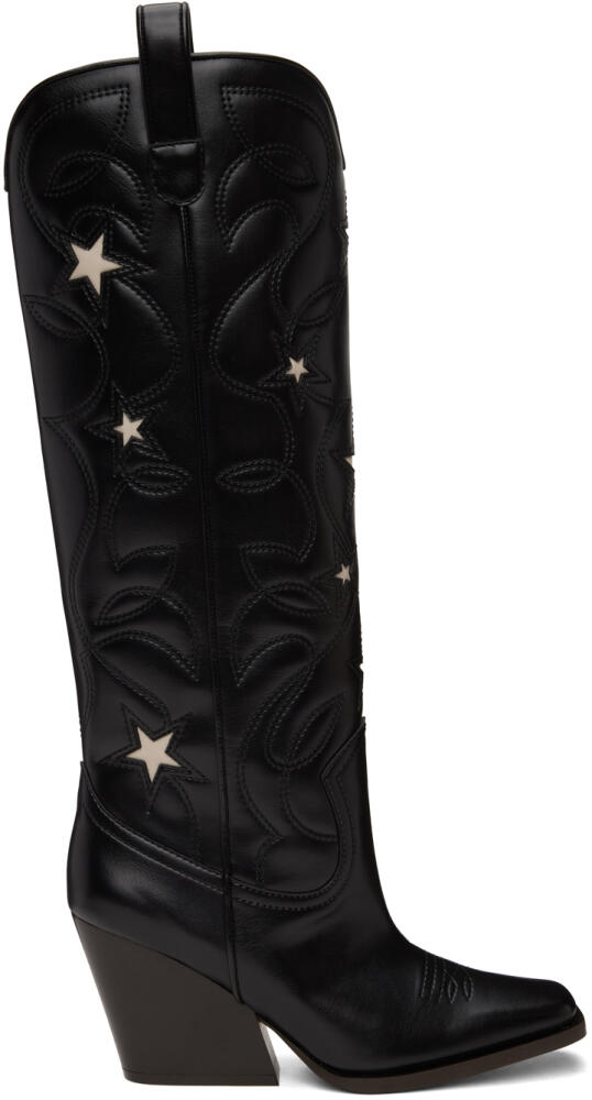 Stella McCartney Black Star Cowboy Boots Cover