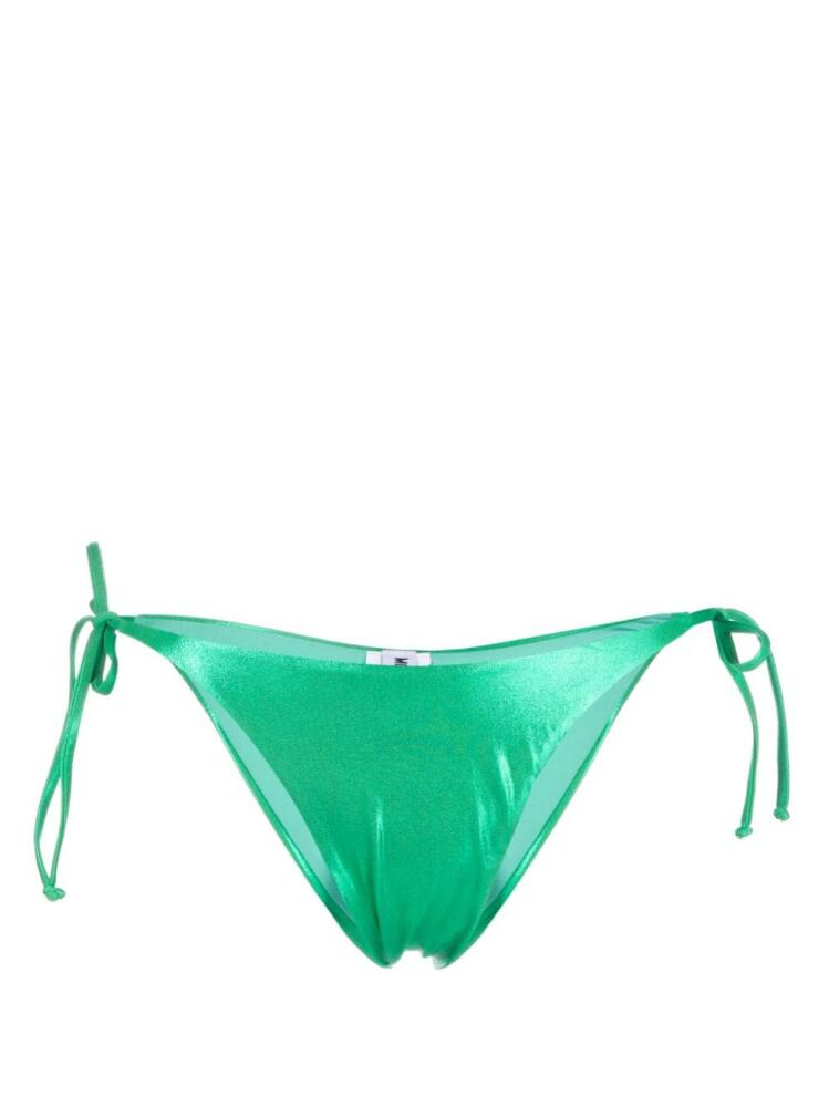 Moschino side-tie bikini bottoms - Green Cover