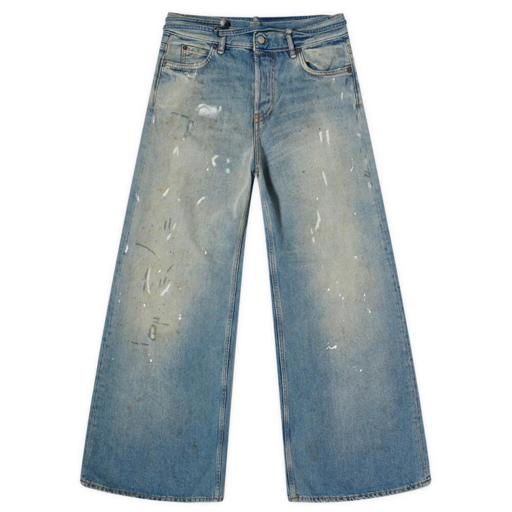 Acne Studios Women's 2004 Trafalgar Low Rise Jeans in Light Blue Cover