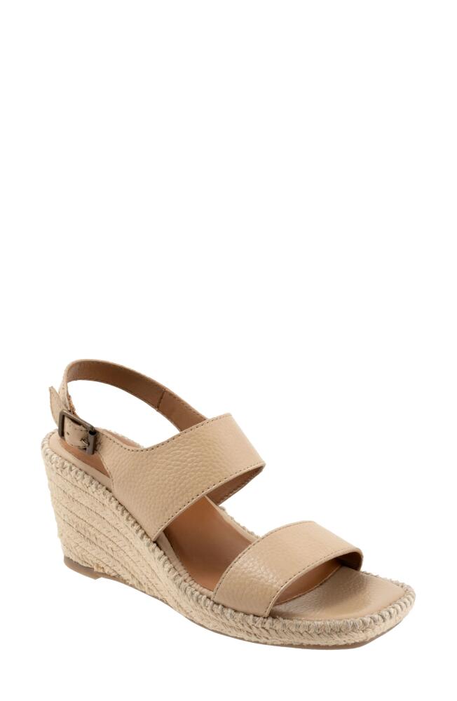 SoftWalk Hartley Slingback Espadrille Wedge Sandal in Beige Cover