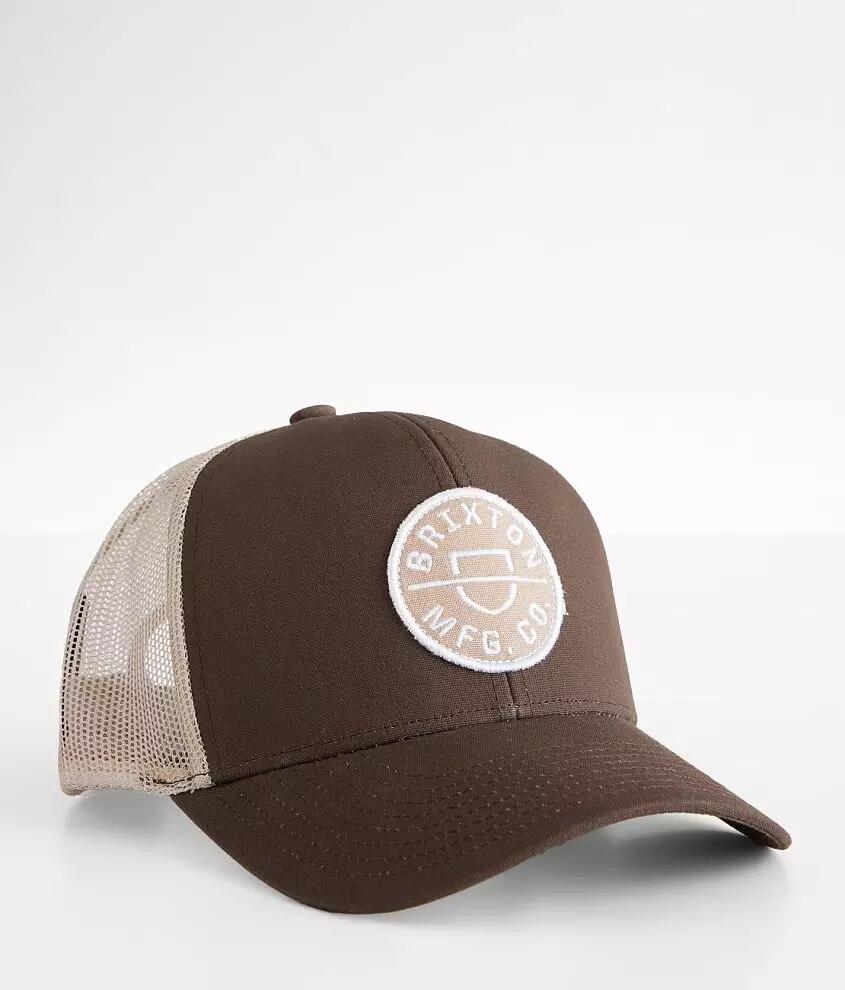 Brixton Crest Crossover Trucker Hat Cover