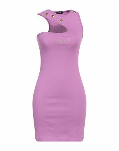 Mangano Woman Mini dress Mauve Cotton Cover