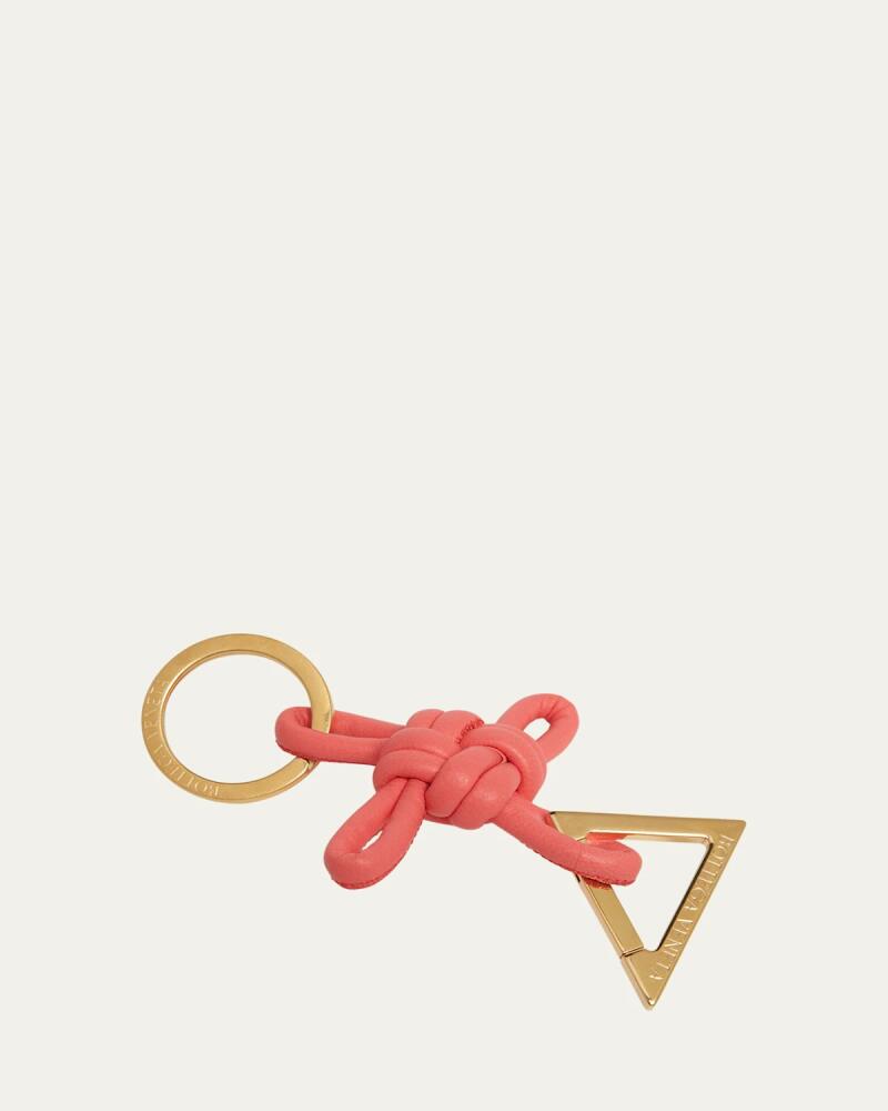 Bottega Veneta Knotted Napa Key Chain Cover