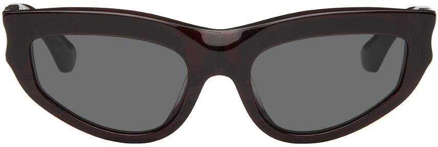 Burberry Burgundy Classic Oval Sunglasses Cover