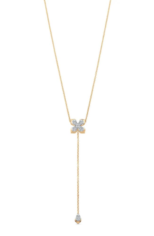 Sara Weinstock Lierre Diamond Y-Necklace in Yellow Gold Cover