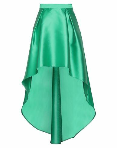 Simona Corsellini Woman Mini skirt Green Polyester Cover