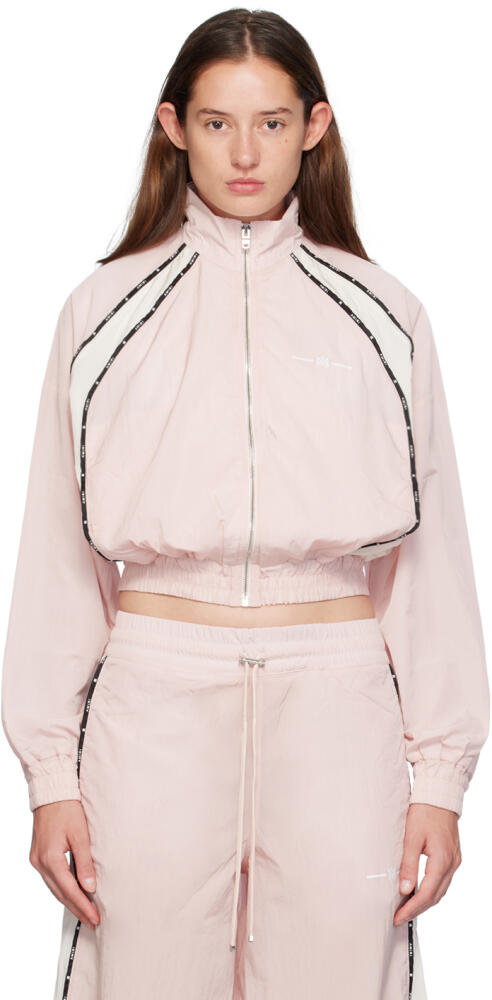 AMIRI Pink Raglan MA Track Jacket Cover