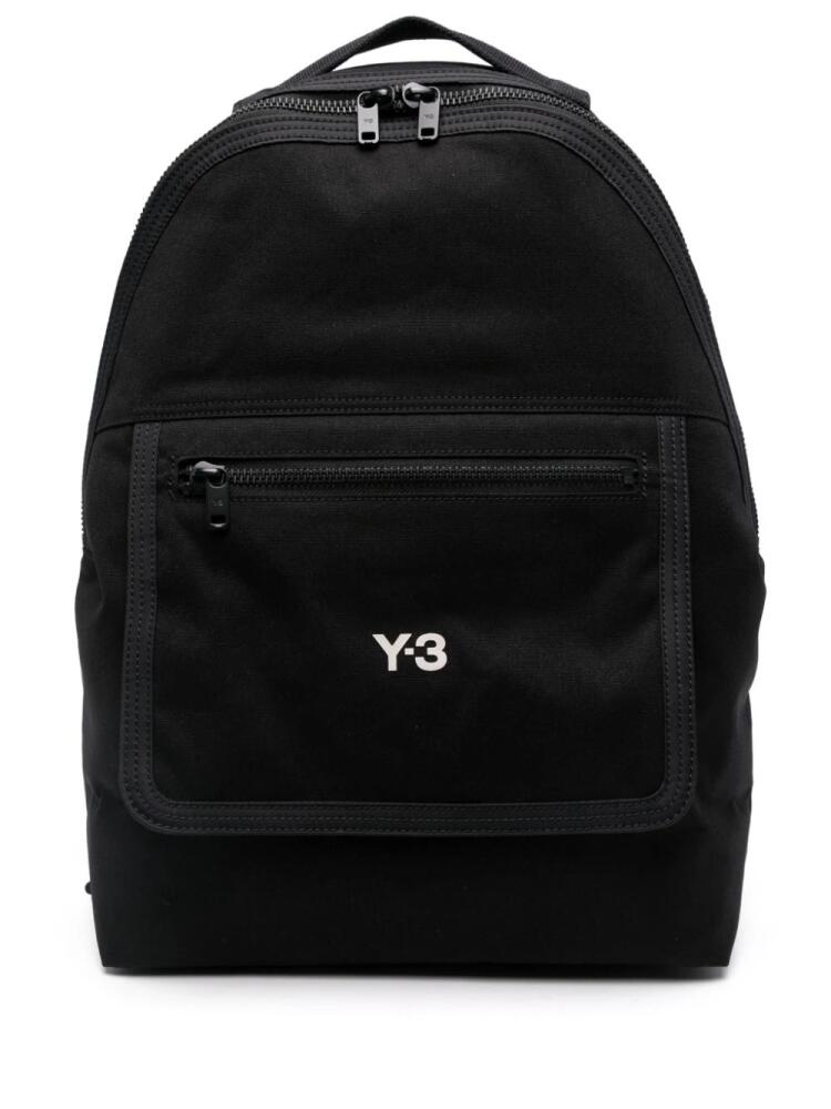 Y-3 CL logo-appliqué backpack - Black Cover