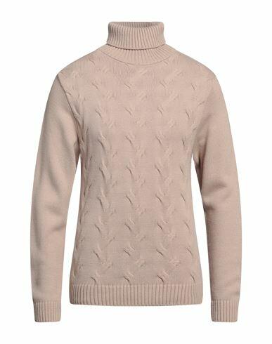 Why Not Brand Man Turtleneck Beige Acrylic, Wool Cover