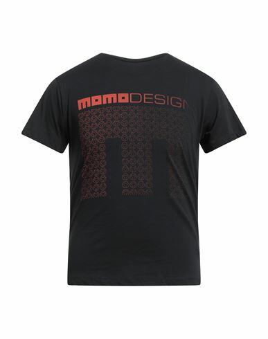 Momo Design Man T-shirt Black Cotton Cover