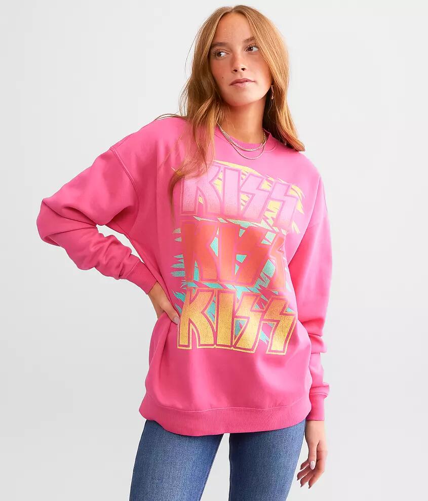 Goodie Two Sleeves KISS Oversized Band Pullover Cover