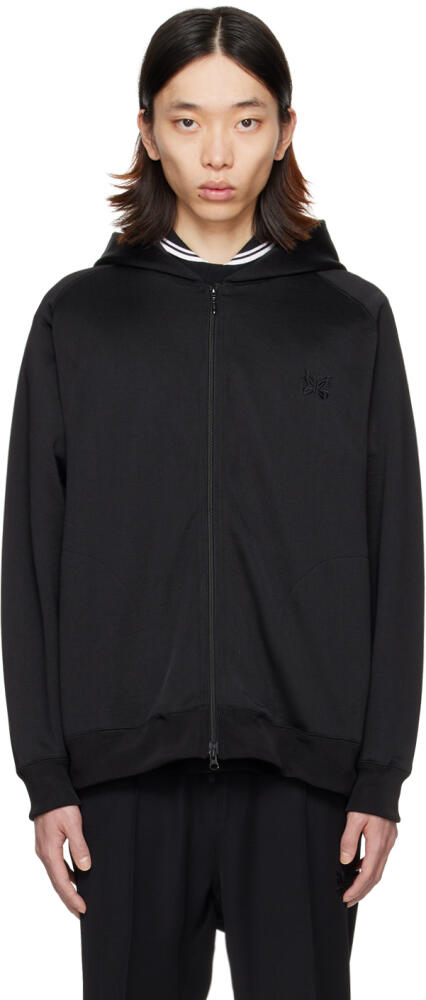 NEEDLES Black Zip Hoodie Cover