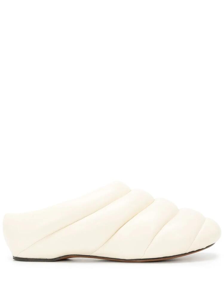 Proenza Schouler Rondo puffy slippers - Neutrals Cover