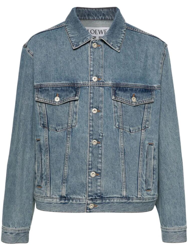 LOEWE Anagram denim jacket - Blue Cover