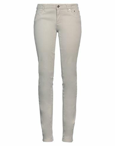 Siviglia Woman Pants Light grey Cotton, Elastane Cover