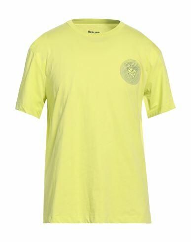 Blauer Man T-shirt Acid green Cotton Cover