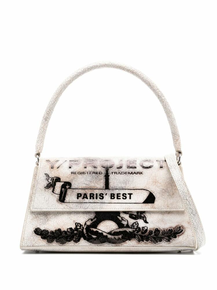 Y/Project Paris best shoulder bag - White Cover