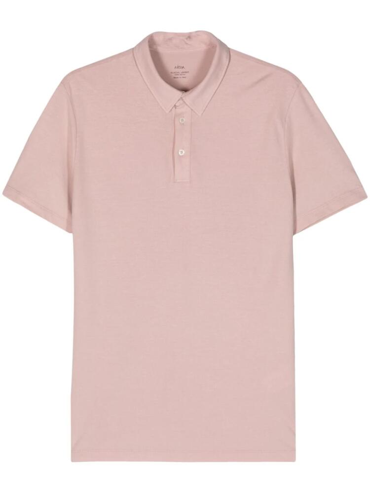 Altea jersey cotton polo shirt - Pink Cover