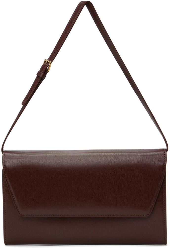 The Row Burgundy Evening Clutch Cover