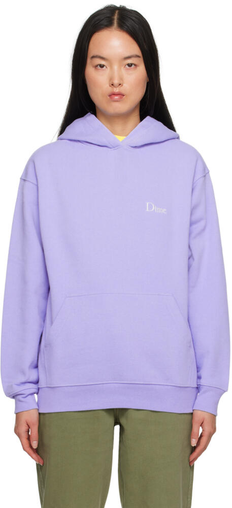 Dime Purple Classic Hoodie Cover