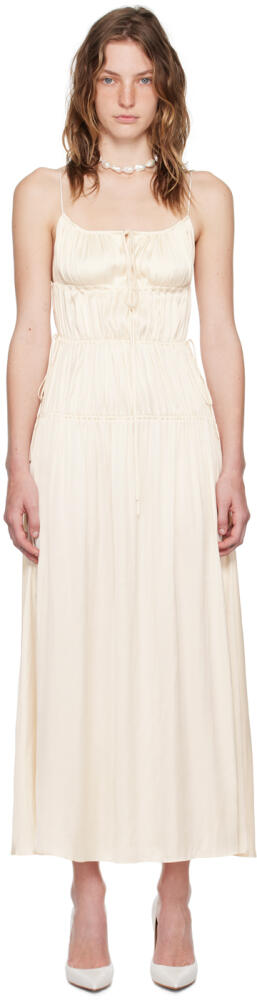 BEC + BRIDGE Beige Delphi Midi Dress Cover