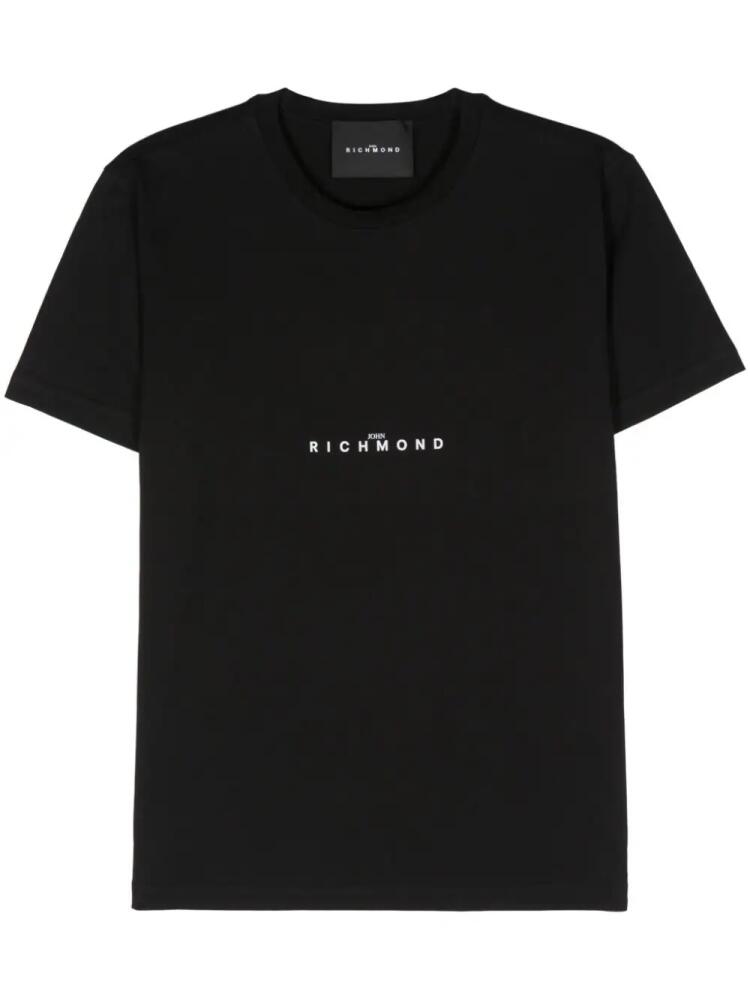 John Richmond logo-print cotton T-shirt - Black Cover