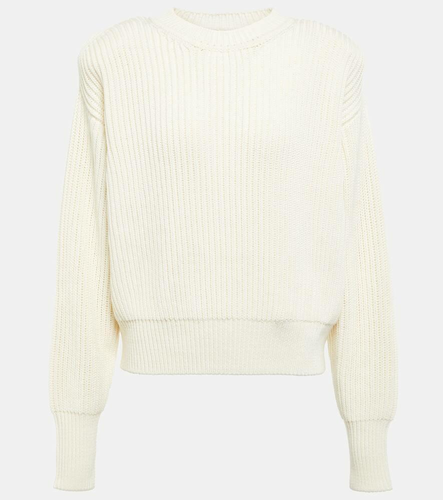 Wardrobe. NYC x Hailey Bieber HB virgin wool sweater Cover