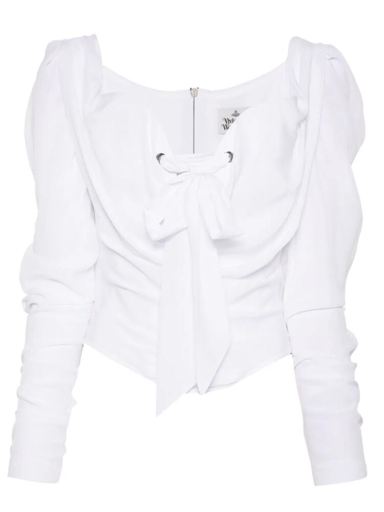 Vivienne Westwood Iwona corset top - White Cover