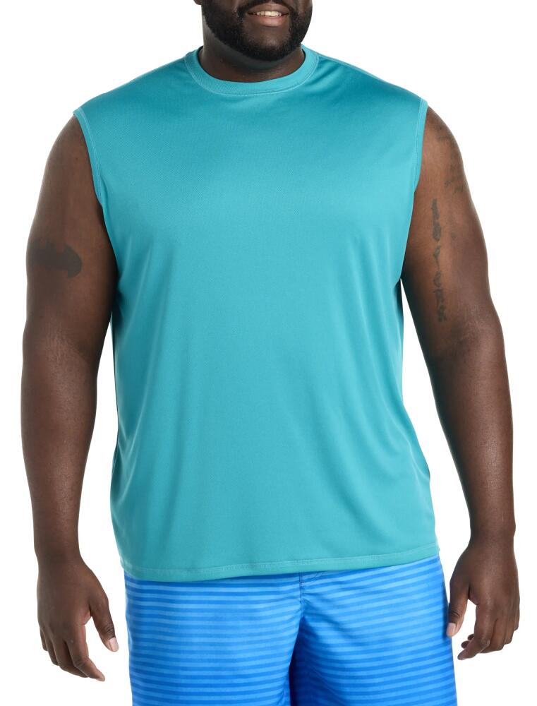 Harbor Bay by DXL Muscle Swim T-Shirt in Capri Breeze Cover