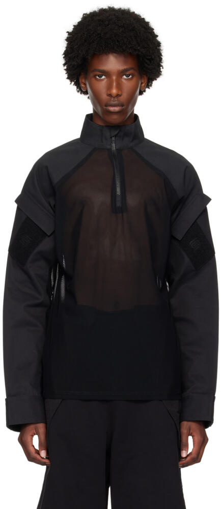 Olly Shinder Black Hybrid Jacket Cover