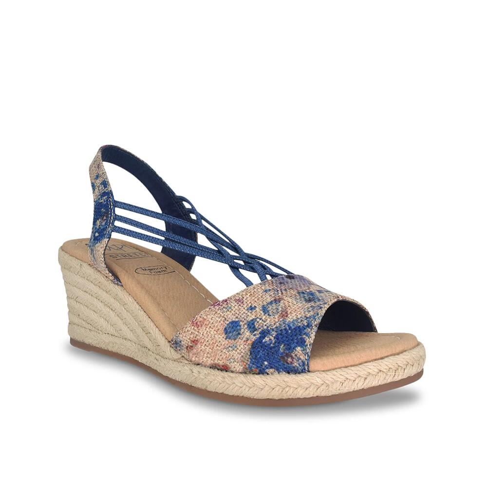 Impo Niloni Wedge Sandal | Women's | Blue Multicolor Cover